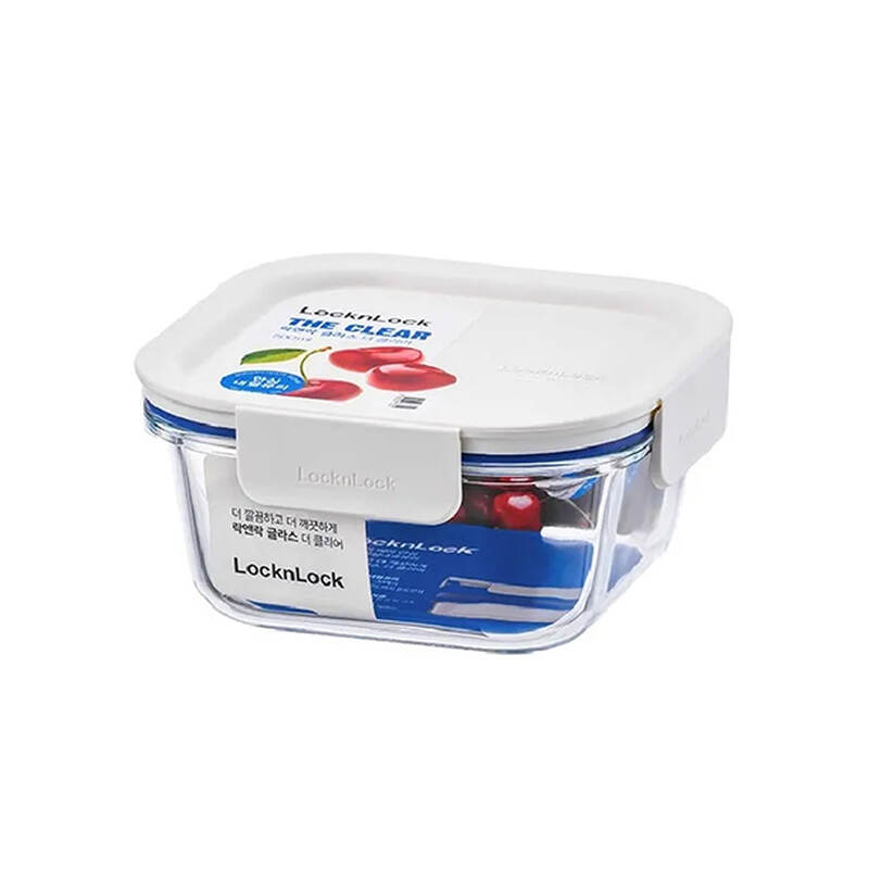 Hộp Thủy Tinh Chịu Nhiệt Locknlock - 500Ml - LNG214WHT, , large image number null
